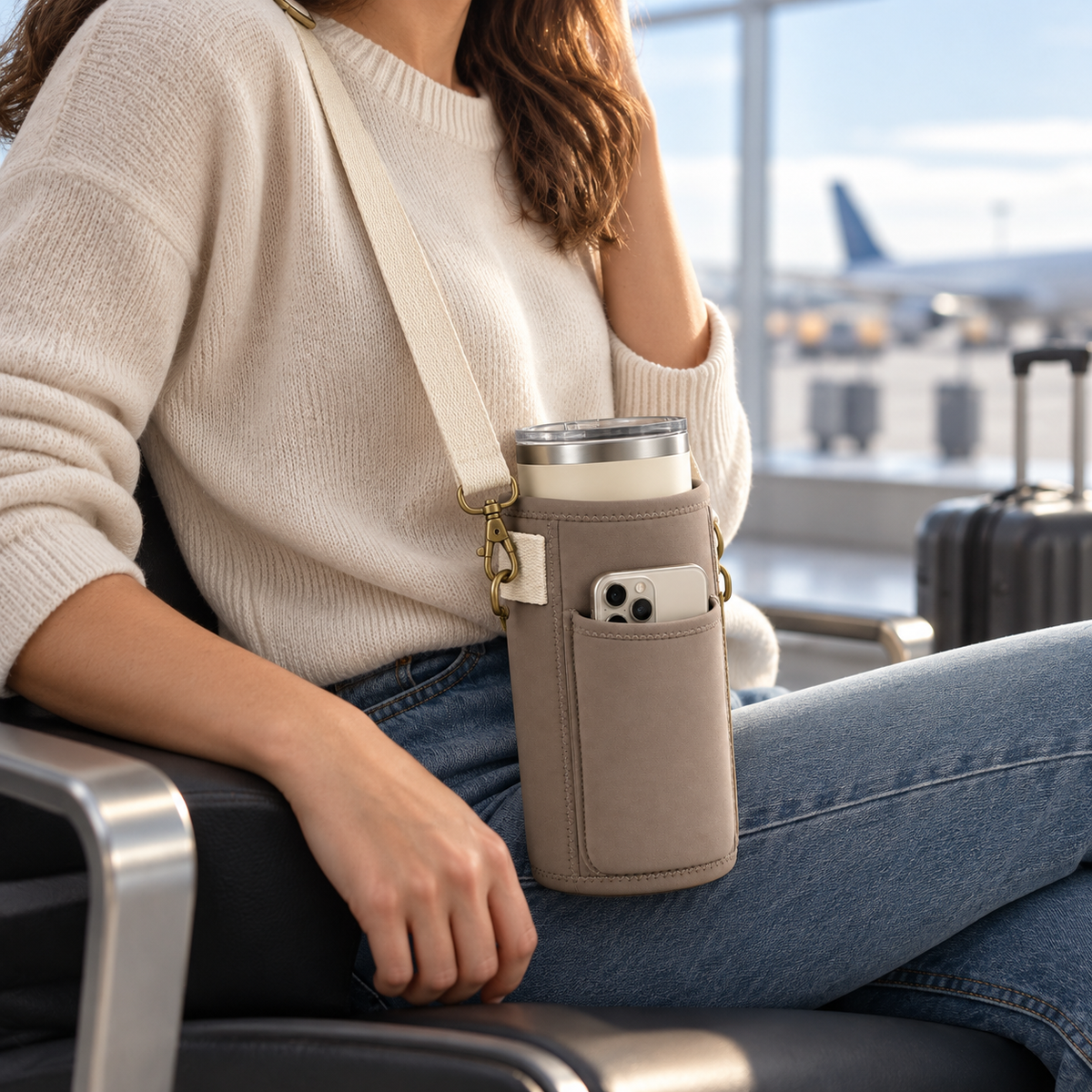 Adjustable Tumbler Carrier Sling