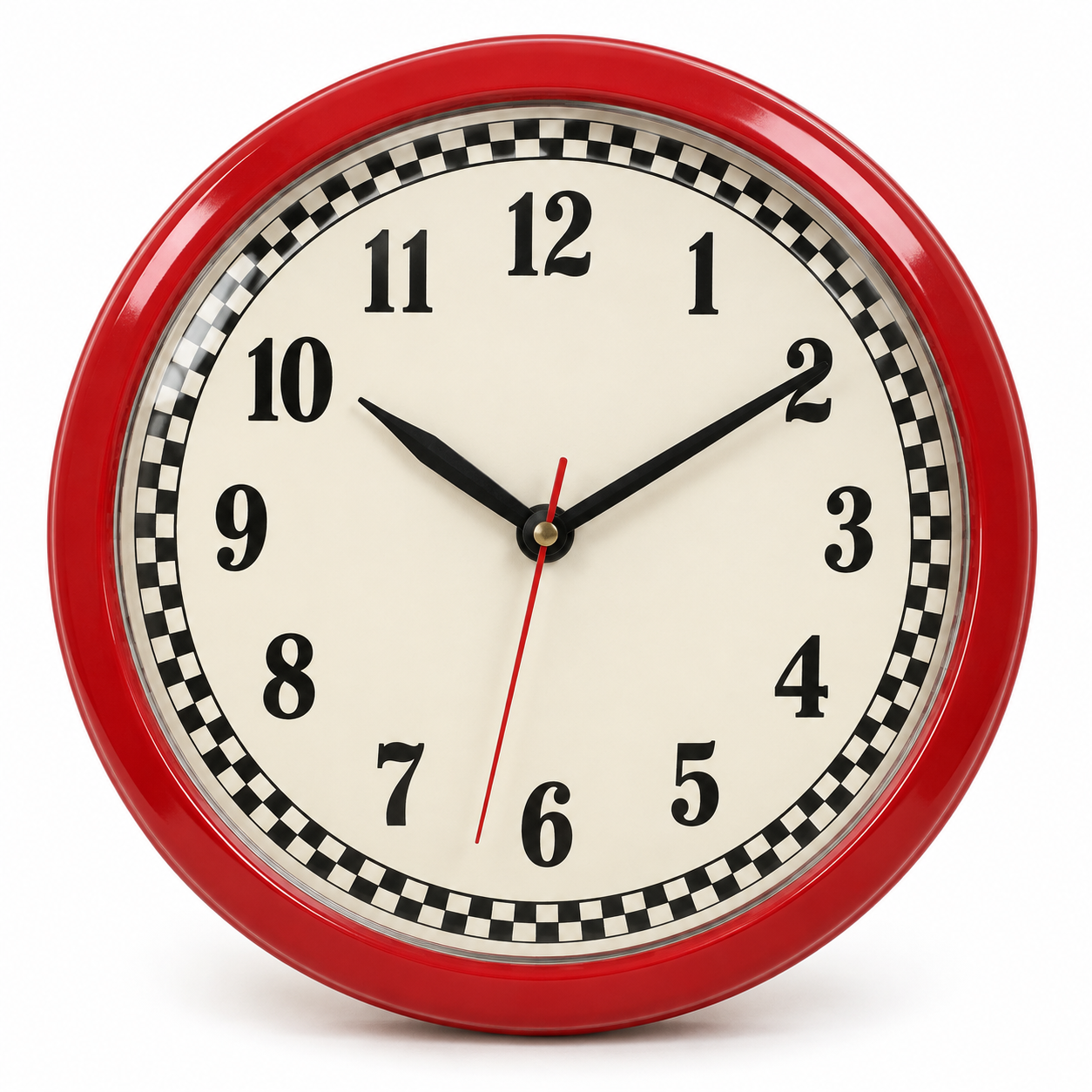 Checkerboard wall clock